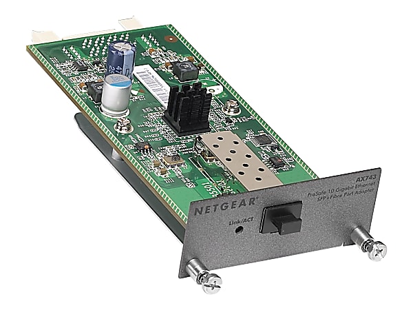 NETGEAR ProSafe AX743 - SFP+ transceiver module - 10GbE - for NETGEAR GSM7228, GSM7252, GSM7328, GSM7352; Next-Gen Edge Managed Switch M5300