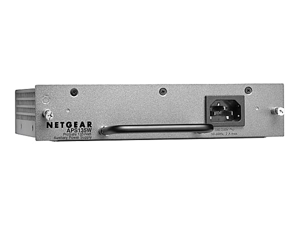 NETGEAR MGD SW 135W - Power supply (plug-in module) - 135 Watt - for NETGEAR GSM7328S, GSM7328Sv2, GSM7352S, GSM7352Sv2