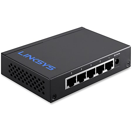 Linksys LGS105 5-Port 1000Mbps Business Desktop Gigabit Switch