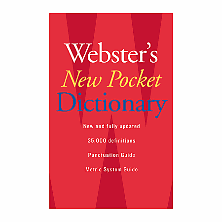 Webster's New Pocket Dictionary