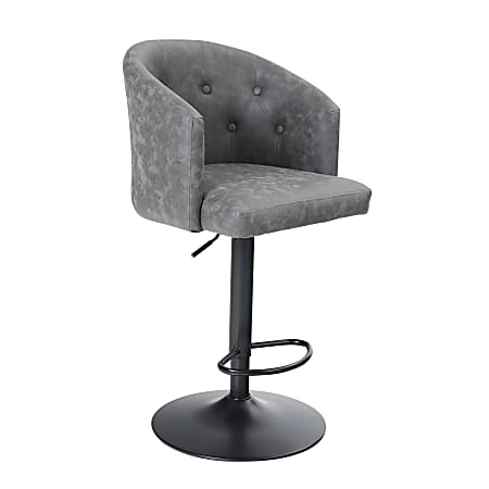 Round back swivel bar stool 2025