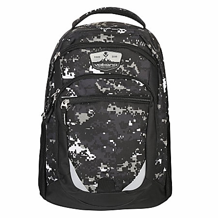 Volkano Champ Series Backpack, Pixelated Camo