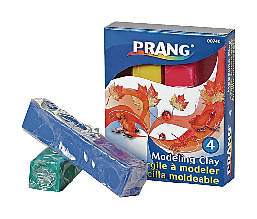 Prang® Modeling Clay, 1 Lb., Assorted Colors