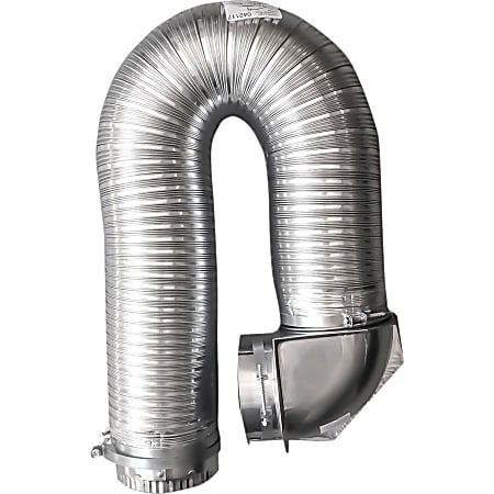 Builder&#x27;s Best 4" x 8ft UL Transition-Duct Single-Elbow