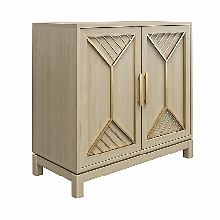 Ameriwood Home Mr. Kate Neely 34"W Accent Cabinet, Pale Oak