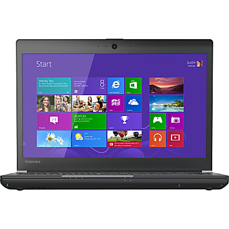 Toshiba Portege R30-A R30-A1320 13.3" Notebook - HD - 1366 x 768 - Intel Core i7 i7-4610M Dual-core 3 GHz - 8 GB RAM - 256 GB SSD - Graphite Black Metallic - Windows 7 Professional - Intel HD Graphics 4600 - 8.50 Hour Battery