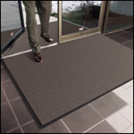 Office Depot® Brand Scrape And Dry Mat, 3' x 4', Charcoal