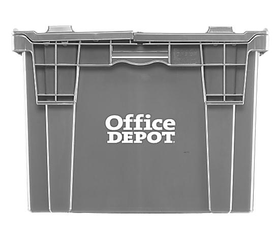 Office Depot® Brand Small Storage Bin, 5”H x 11-1/2”W x 7-7/8D, Assorted  Colors