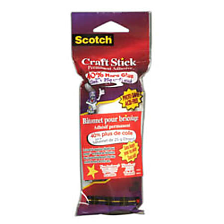 Scotch® Craft Glue Stick, 1.27 Oz, White