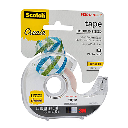 Double Faced Adhesive Tape Paper, 1 Double Faced Adhesive Tape
