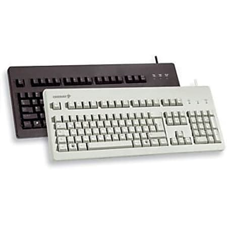 CHERRY G80-3000 Keyboard - Cable Connectivity - USB Interface - 104 Key - English (US) - Black