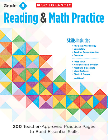 Scholastic Reading & Math Practice, Grade 3