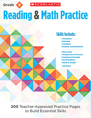 Scholastic Reading & Math Practice, Grade 5