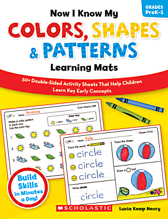 Scholastic Now I Know My Colors, Shapes & Patterns