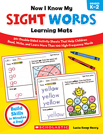 Scholastic Now I Know My Sight Words