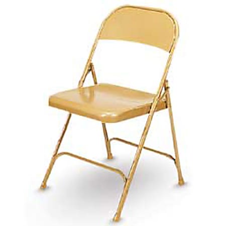 Gold metal folding chairs online