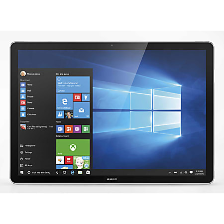 Huawei MateBook M3 Wi-Fi Tablet, 12" Screen, 128GB Storage, Windows® 10, Gray