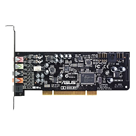 Asus XONAR DG Sound Board - 24 bit DAC Data Width - 5.1 Sound Channels - Internal - C-Media CMI8786 - PCI - 105 dB, 103 dB - S/PDIF Out