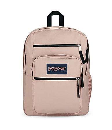 JanSport Big Student Backpack With 15 Laptop Pocket Misty Rose Office Depot