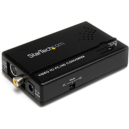 StarTech.com Composite and S-Video to VGA Video Scan Converter