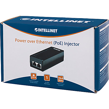 Intellinet 1 Port PoE Injector - Office Depot
