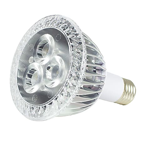 3M™ LED Advanced PAR30 Dimmable Long-Neck Narrow-Flood Light Bulb, 13 Watts, 3000K White