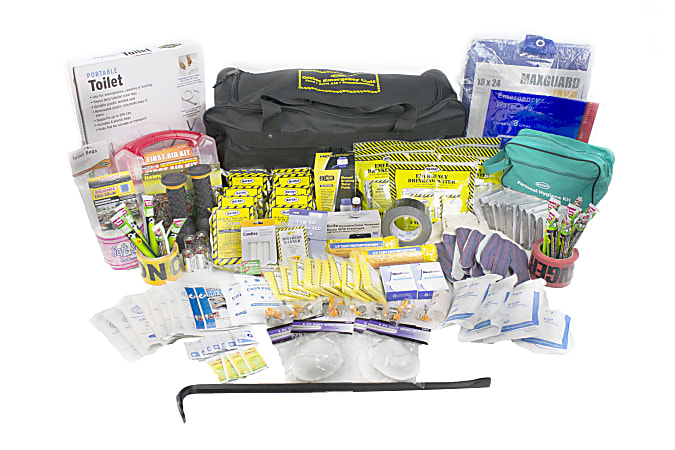 Mayday Industries 10-Person Deluxe Office Emergency Kit On Wheels
