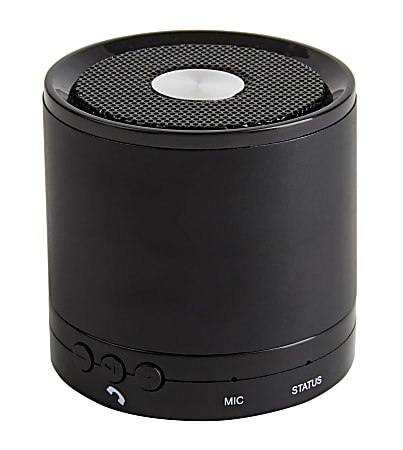 Ativa™ Fabric-Covered Wireless Speaker, Black, XJ0806