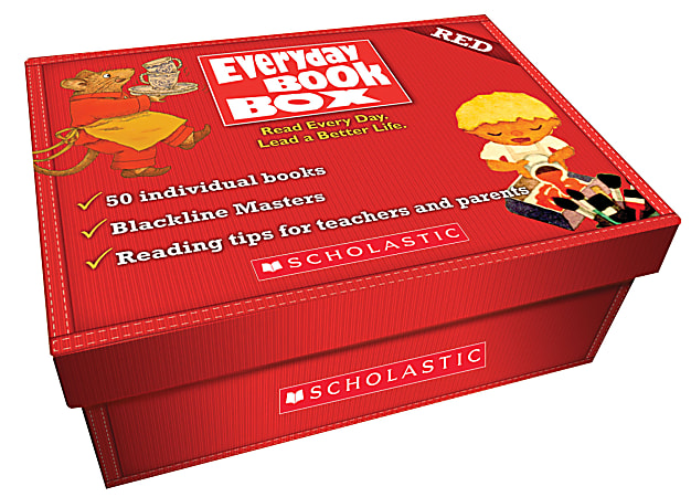 Scholastic Everyday Book Box: Red, Grades K - 1