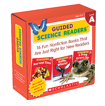 Scholastic Guided Science Readers Parent Pack, Level A