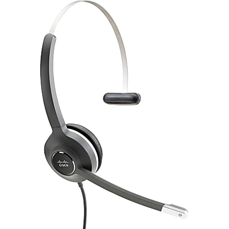 Cisco Headset 531 (Wired Single with Quick Disconnect coiled RJ Headset Cable) - Mono - Quick Disconnect - CPHSW531RJ