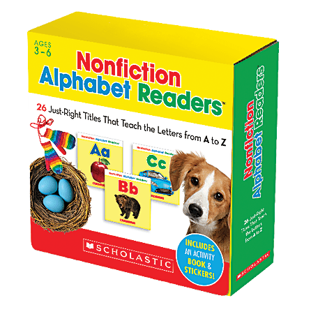 Scholastic Nonfiction Alphabet Readers Parent Pack, Grades K - 2