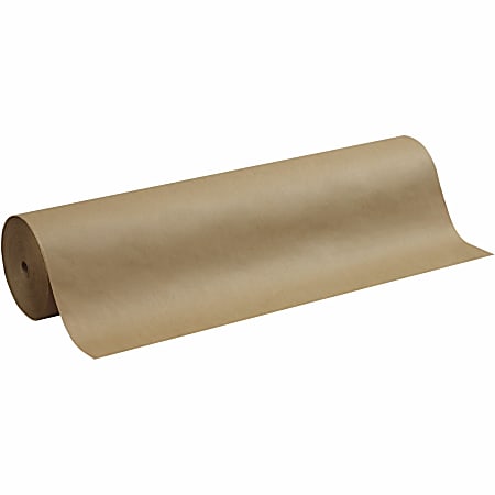 Pacon® Kraft Wrapping Paper, 100% Recycled, 40 Lb, 36" x 1,000', Brown