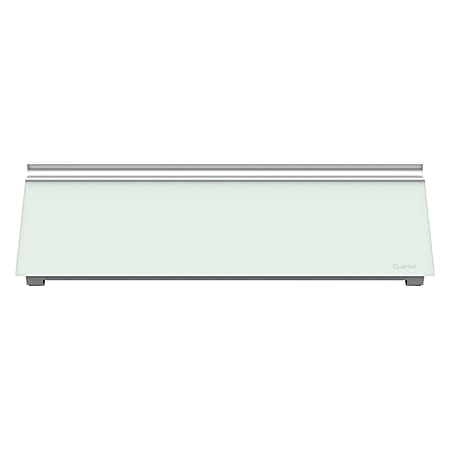 Quartet White Glass Dry Erase Desk Organizer