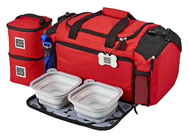 Mobile Dog Gear Ultimate Week Away Duffel, Red