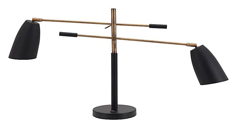 Tanner black table lamp store