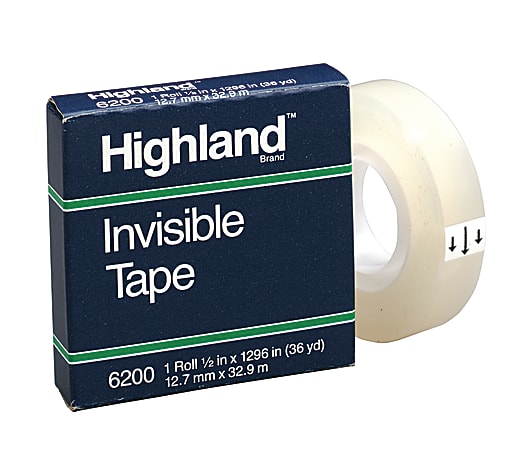 Scotch Magic Tape, Invisible, Home Office Supplies and Back to School  Supplies for College and Classrooms, 12 Rolls : Clear Tapes : Office  Products 