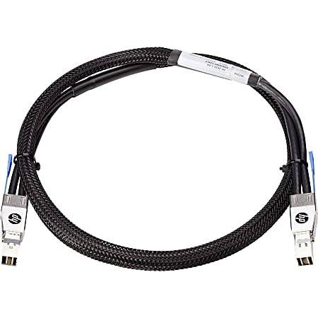 HPE 2920 1m Stacking Cable - 3.28 ft Network Cable for Network Device, Switch - Stacking Cable - Black
