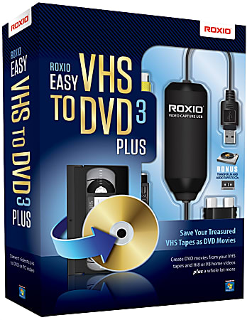 Roxio® Easy VHS To DVD 3 Plus, Disc