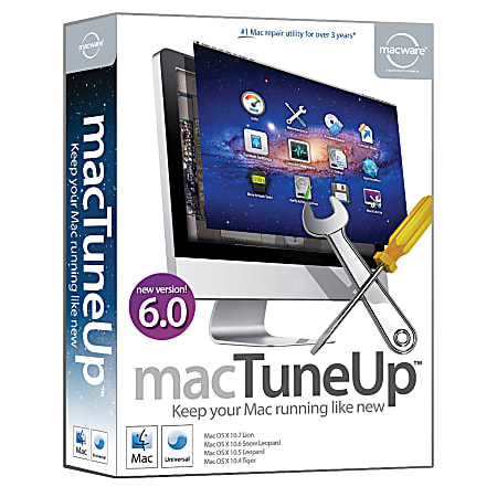 MacTuneUp 6.0, For Mac, Traditional Disc