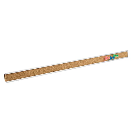 Quartet Natural Cork Bulletin Bars 1 x 4 - Office Depot