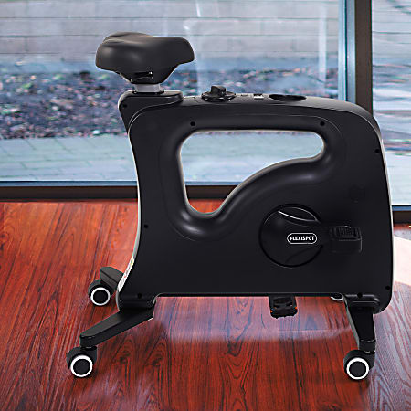 FlexiSpot V9 Under Desk Exercise Bike Black - ODP Business Solutions