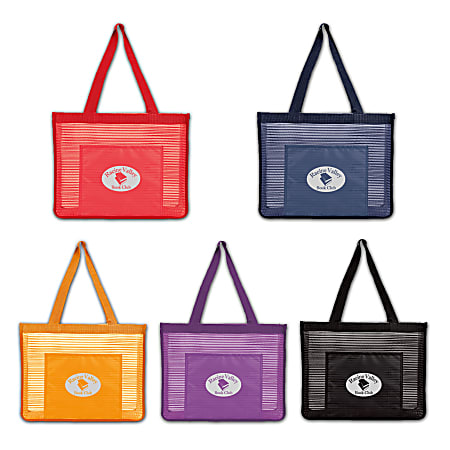 Custom Promotional Landscape Mesh Tote