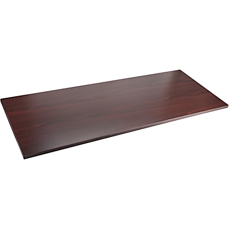 Lorell Laminate Table Top 72 W x 30 D Mahogany Office Depot