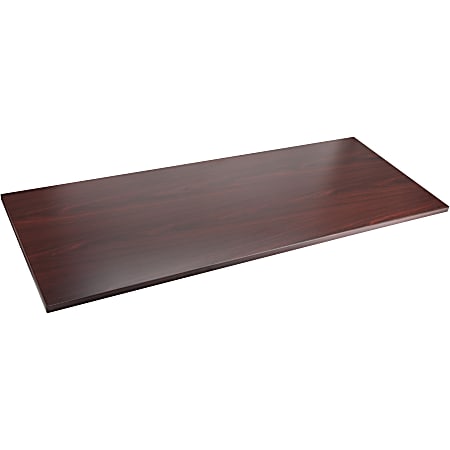 Lorell® Laminate Table Top, 72"W x 30"D, Mahogany