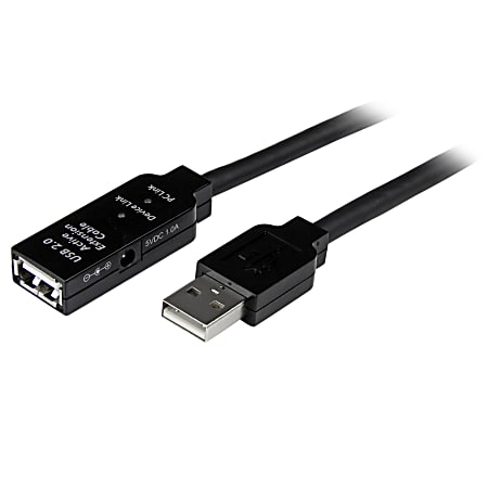 StarTech.com 5m USB 2.0 Active Extension Cable -