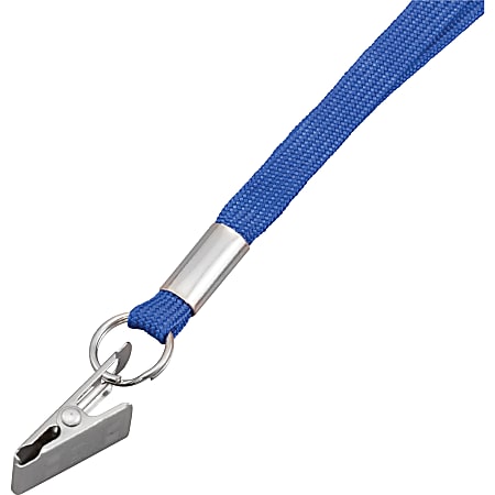 Advantus Flat Clip Lanyard - 100 / Box - 36 Advantus Flat Clip Lanyard - 100 / Box - 36