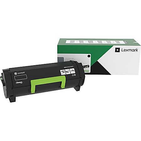 Lexmark&trade; 50F0H0G Black High Yield Toner Cartridge