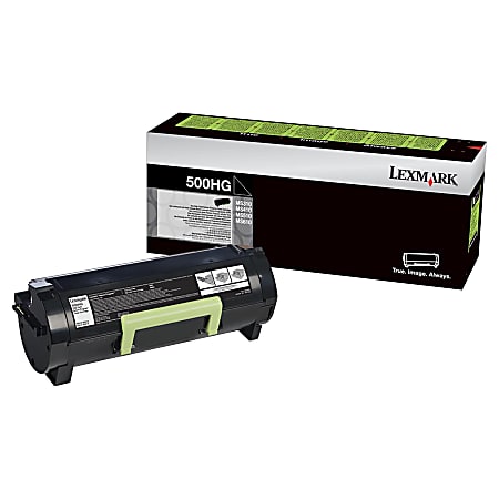 Lexmark™ 50F0H0G Black High Yield Toner Cartridge