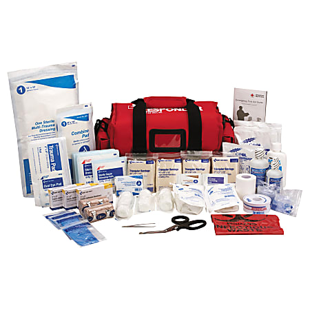Portable Travel First Aid Kit, 70-Pieces, Plastic Case